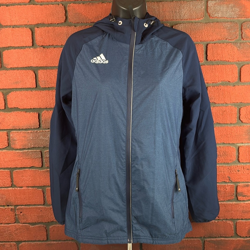 Adidas Windbreaker Womans XS Blue